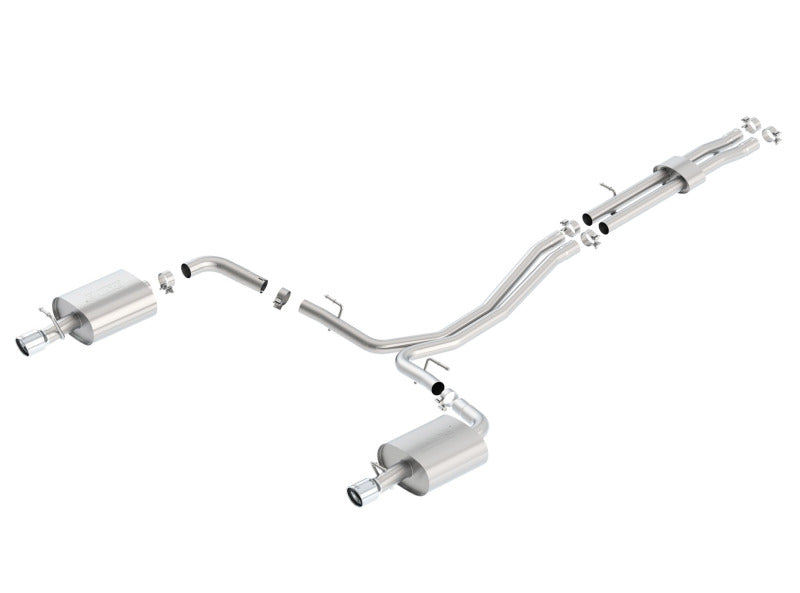 Borla 140656 SS Exhaust System for S-Type 12-15 Ford Explorer 3.5L EcoBoost