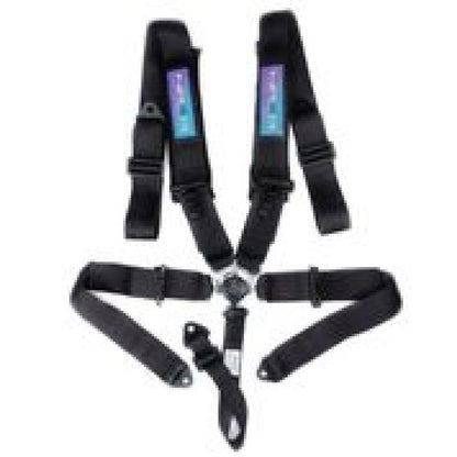 NRG 5PT SBH-B6PCBK for 3in. Seat Belt Harness/Cam Lock-Black