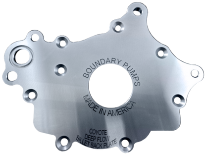 Boundary 2011+ CM-BBP for Ford Coyote (All Types) V8 Billet Pump Plate K