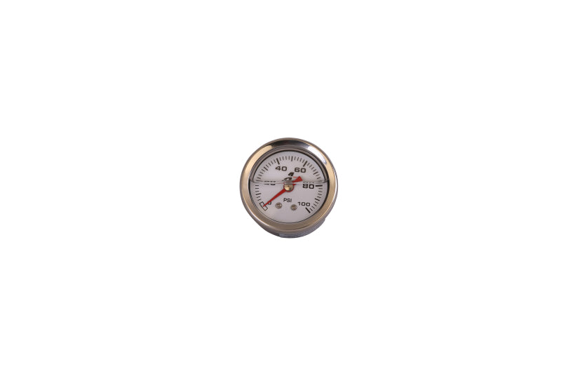 Aeromotive 0-100 15633 for PSI Fuel Pressure Gauge