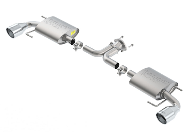 Borla 11918 Axle-Back Exhaust System S-Type for 14-18 Mazda 3 2.0/2.5L Hatchback