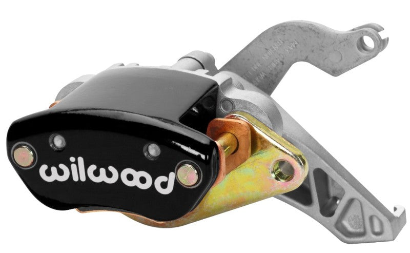 Wilwood 120-12069-BK Caliper-MC4 Mechanical-R/H w/ Logo 1.19in Piston .81in