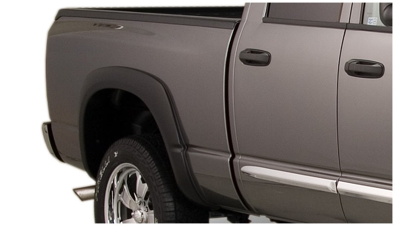 Bushwacker 06-08 50910-02 for Dodge Ram 1500 Fleetside OE Style Flares 4pc 75.9/76.3in Bed-Black