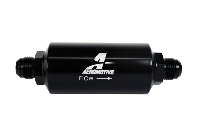 Aeromotive In-Line 12385 for Filter AN -10 size Male 10 Micron Microglass Element-Bright-