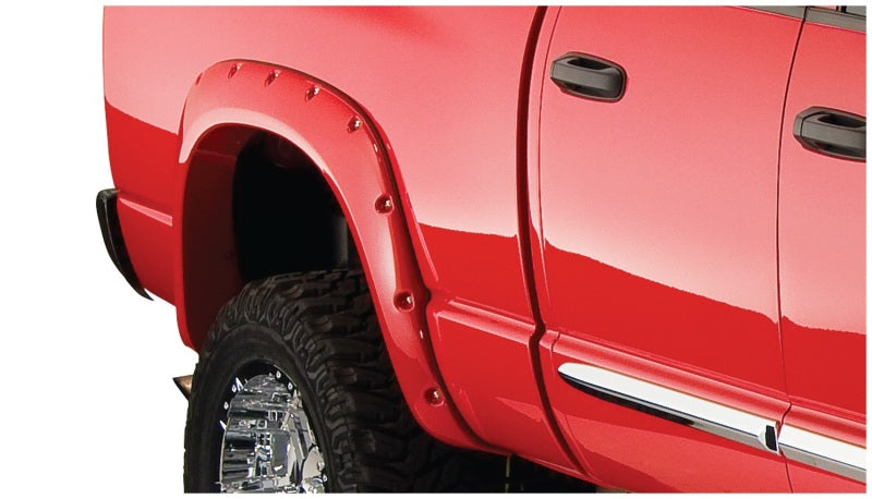 Bushwacker 02-08 50018-02 for Dodge Ram 1500 Fleetside Pocket Style Flares 2pc 75.9/76.3/97.9in Be