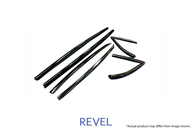 Revel 1TR4GT0AT12 for Carbon Door Window Moulding Cover 2020 Toyota GR Supra