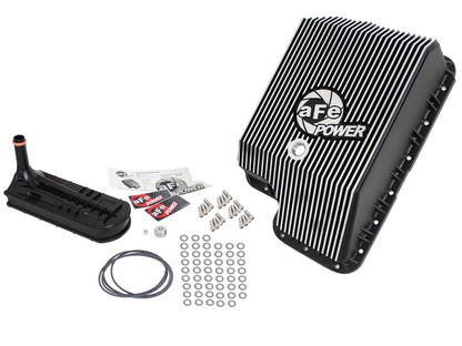 aFe 46-70122-1 for Transmission Pan ( ) Ford Diesel Trucks 94-10 V8-6.0/6.4L