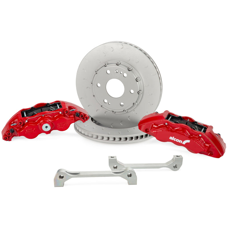 Alcon BKF1559AX75 Off Road Front Big Brake Kit -Red for 21-24 Dodge Ram TRX 1500