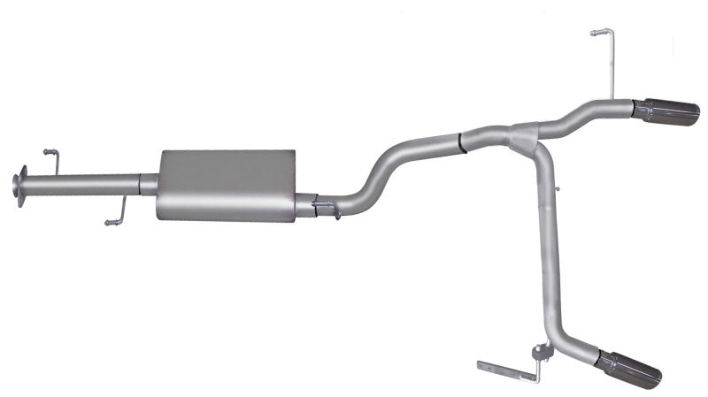 Gibson 18808 for 07-14 Toyota FJ Cruiser Base 4.0L 2.5in C/B Dual Split Exhaust-