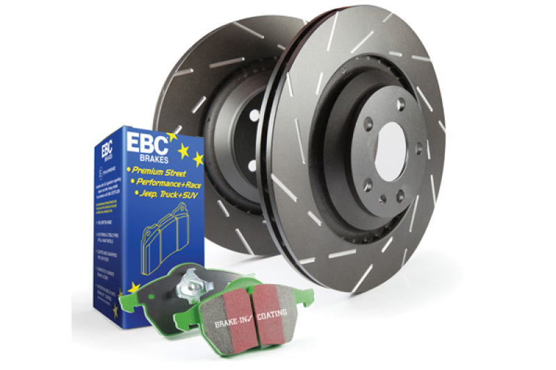 EBC S2KR2516 for S2 Kits Greenstuff Pads &amp; USR Rotors