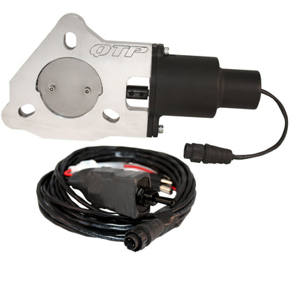 QTP 2.5in QTEC25 for Bolt-On QTEC Electric Cutout Valve - Single