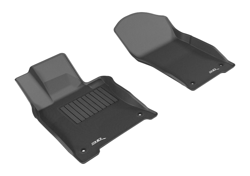 3D MAXpider L1IN01711509 for 2014-2017 Infiniti Q50 Kagu 1st Row Floormat-Black