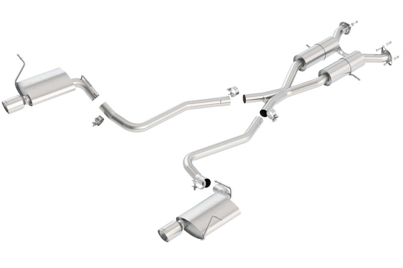 Borla 140406 SS Exhaust System for 11-21 Jeep Grand Cherokee 5.7L AT 2+4WD