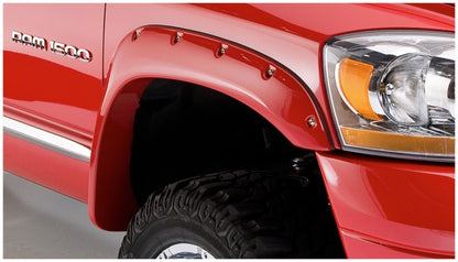 Bushwacker 02-08 50907-02 for Dodge Ram 1500 Fleetside Pocket Style Flares 4pc 75.9/76.3/97.9in Be