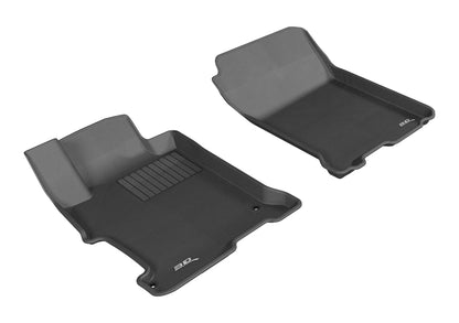 3D MAXpider L1HD04811509 for 13-17 Honda Accord Kagu Front Row Floormat-Black