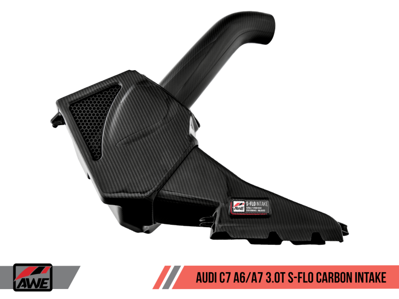 AWE 2660-15022 Tuning for Audi C7 A6 / A7 3.0T S-FLO Carbon Intake V2