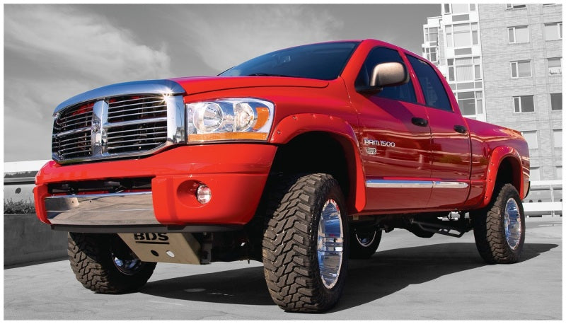 Bushwacker 02-08 50907-02 for Dodge Ram 1500 Fleetside Pocket Style Flares 4pc 75.9/76.3/97.9in Be