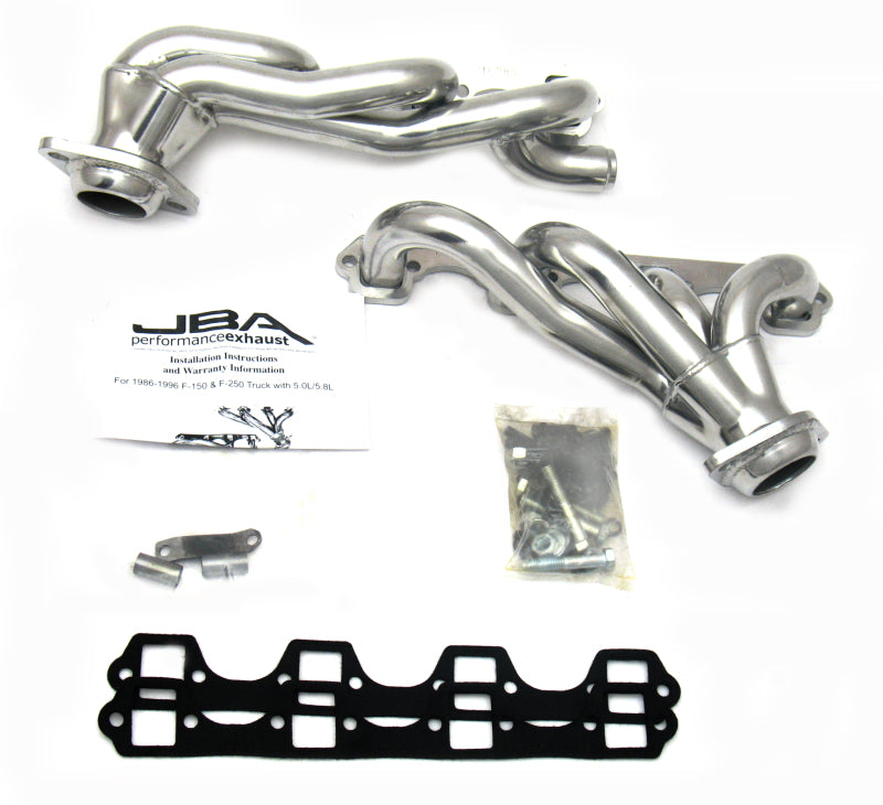 JBA 1628SJS for 87-96 Ford F-150 5.8L SBF 1-5/8&quot; Primary Ctd Cat4Ward Header