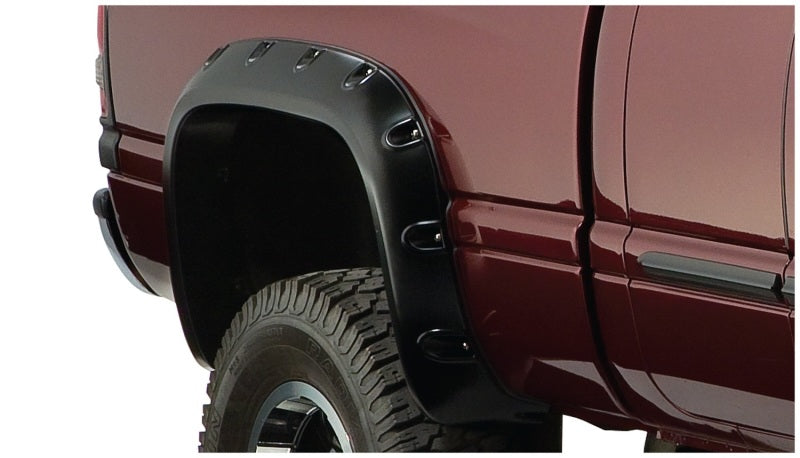 Bushwacker 02-08 50907-02 for Dodge Ram 1500 Fleetside Pocket Style Flares 4pc 75.9/76.3/97.9in Be