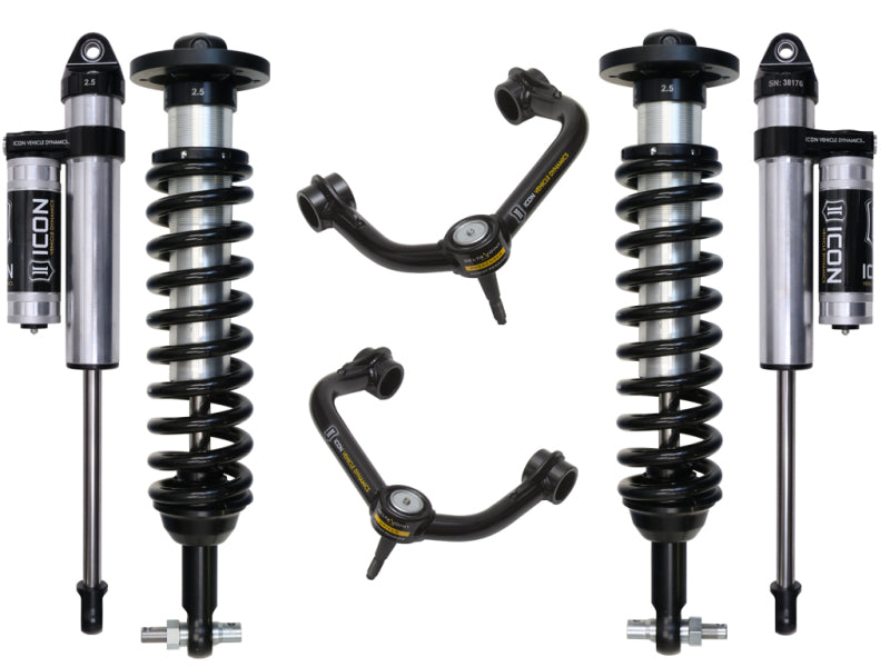 ICON K93083T for 2015+ Ford F-150 4WD 0-2.63in Stage 3 Suspension System W/tubul