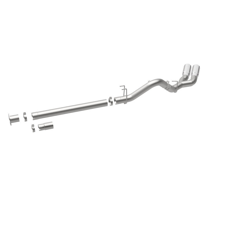 MagnaFlow 08-17 17873 for Ford F-250/F-350/F-450 4.6L/6.7 DPF-Back SS 4in Dual Single Passenger Coils