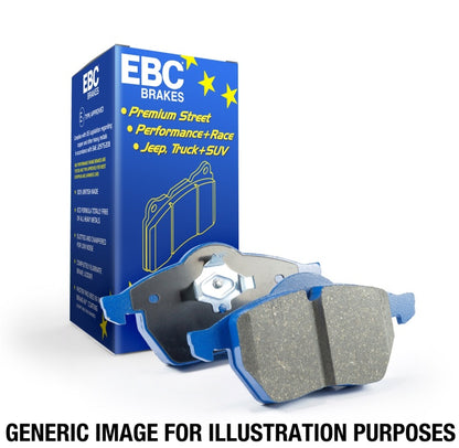 EBC 01-02 Subaru Impreza 2.0 Turbo WRX Bluestuff Rear Brake Pads