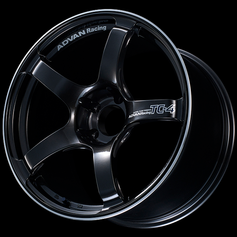 Advan TC4 YAD8J38WBG for 18x9.5 +38 5-120 Racing Black Gunmetallic Wheel *Min Order Qty of Thread-1 Piece