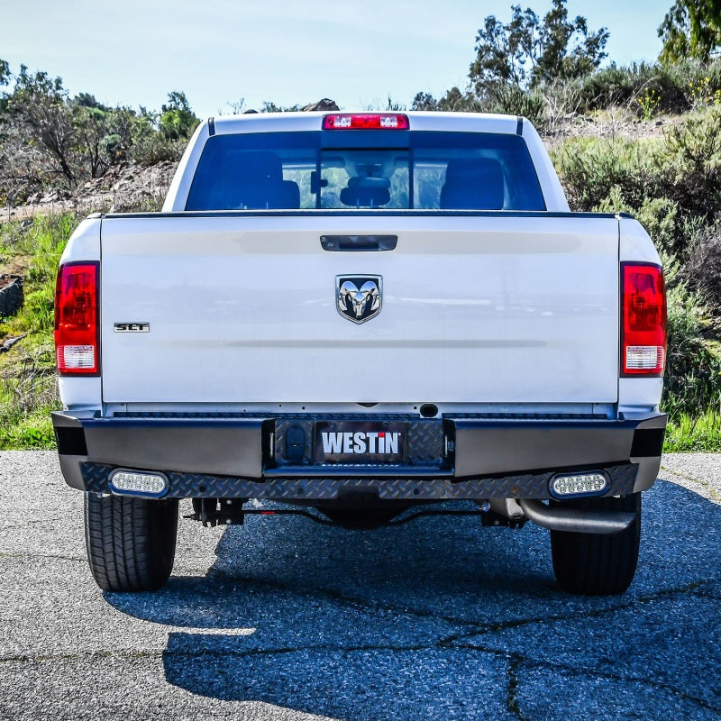 Westin 09-18 Ram 1500 HDX Bandit Rear Bumper - Black