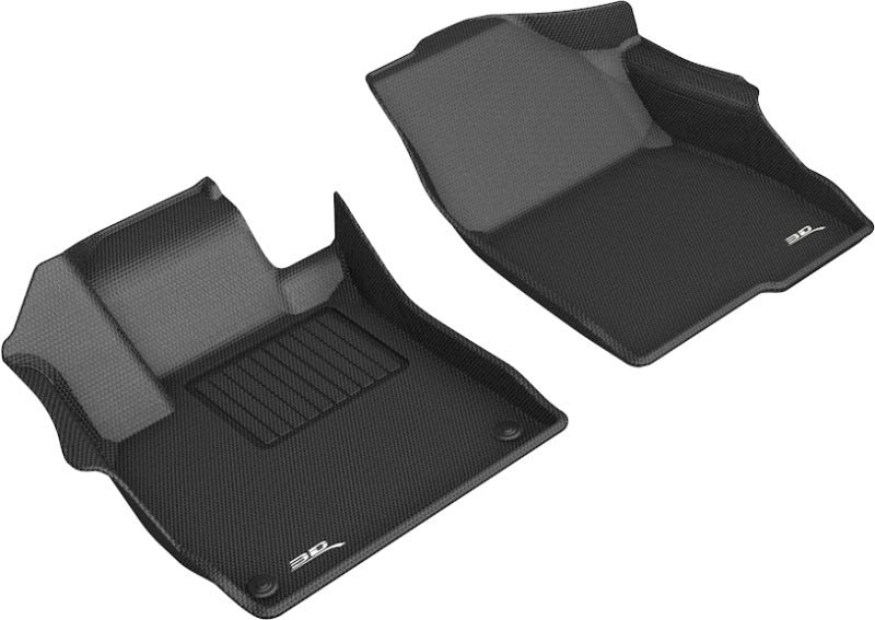 3D MAXpider L1HD09811509 for 18-20 Honda Accord Kagu Front Row Floormat-Black