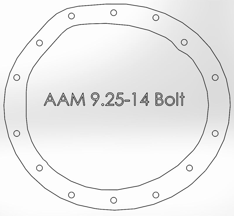 aFe 46-70042 Front Differential Cover (Machined) for 03-13 Dodge Cummins Diesel