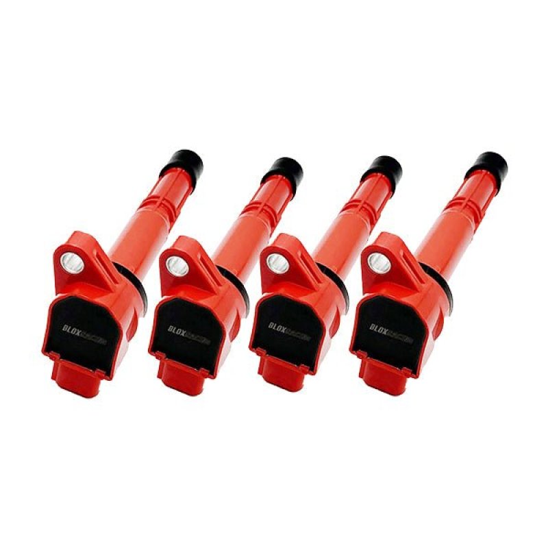 BLOX Honda BXIC-00005-4-RD for K-Series Coil Pack Set of 4 Red