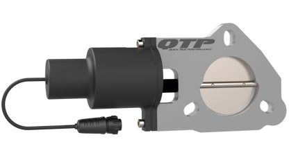 QTP 2.25in QTEC225 for Bolt-On QTEC Electric Cutout Valve - Single