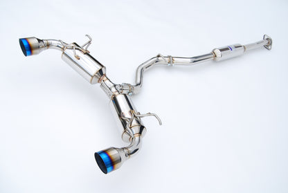 Invidia HS12SST6N21GT N2 Catback Exhaust for 12-24 Subaru BRZ/Toyota 86 &amp; GR86