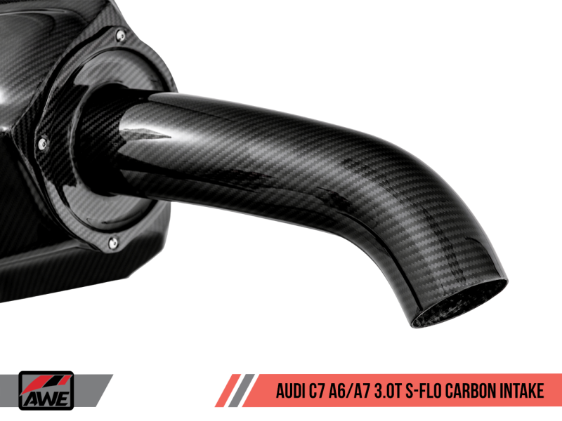 AWE 2660-15022 Tuning for Audi C7 A6 / A7 3.0T S-FLO Carbon Intake V2