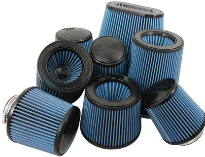 Injen X-1018-BB for AMSOIL Ea Nanofiber Dry Air Filter - 4.50 Filter 6.75 Base /