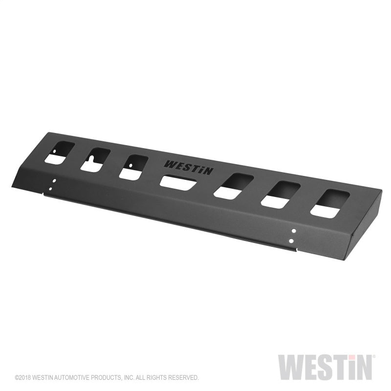 Westin 18-19 59-80095 for Jeep Wrangler JL Front Bumper Skid Plate-Textured Black Fit