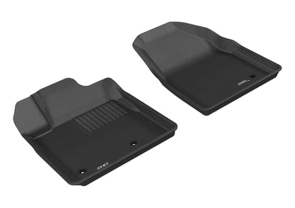 3D MAXpider L1HD05811509 for 2009-2015 Honda Pilot Front Row Floormat - Black
