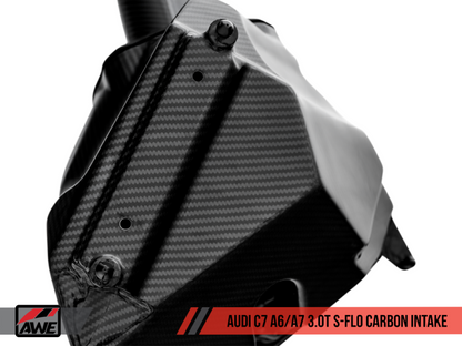 AWE 2660-15022 Tuning for Audi C7 A6 / A7 3.0T S-FLO Carbon Intake V2