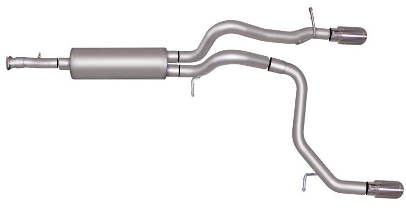 Gibson 312700 for 07-10 Hummer H3 Base 3.7L 2.5in CatBack Dual Split Exhaust -