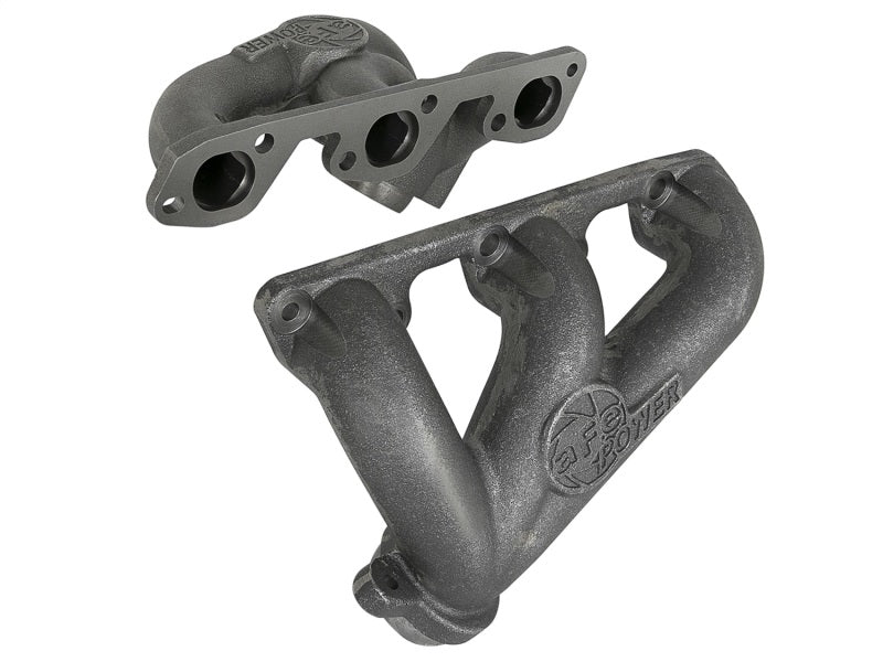 aFe 46-40114 for Runner Ported Ductile Iron Exhaust Manifold 07-11 Jeep Wrangler