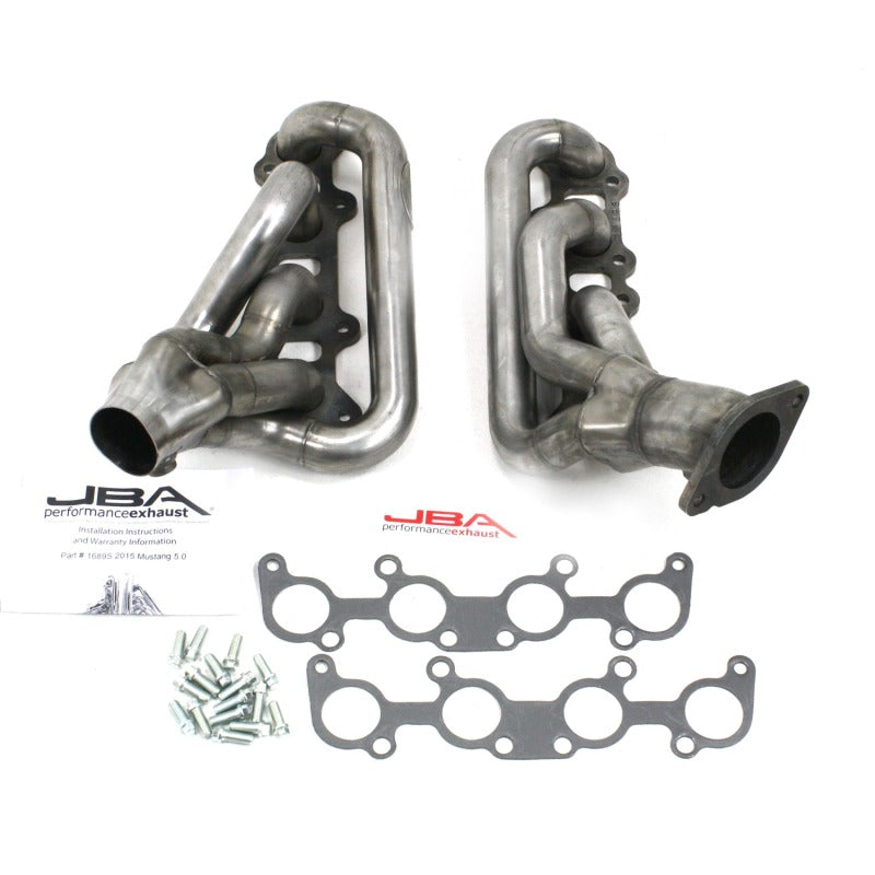 JBA 1689S for 15-20 Ford Mustang 5.0L Coyote 1-3/4&quot; Primary Raw 409SS Header