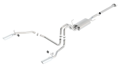 Borla 140417 Stainless &quot;ATAK&quot; Stainless Exhaust System for 11-14 Ford F-150 5.0L