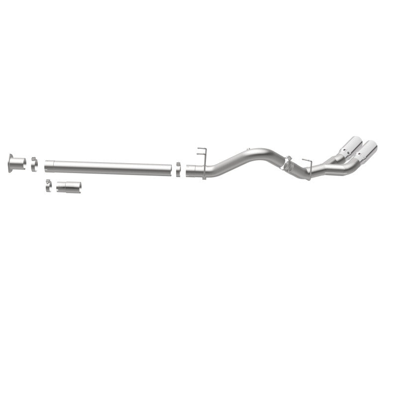 MagnaFlow 08-17 17873 for Ford F-250/F-350/F-450 4.6L/6.7 DPF-Back SS 4in Dual Single Passenger Coils