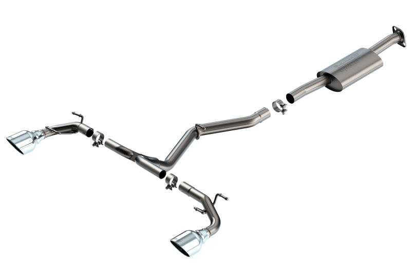 Borla 140909 S-Type Catback Exhaust for 22-23 Subaru BRZ/Toyota RWD GR86 AT/MT