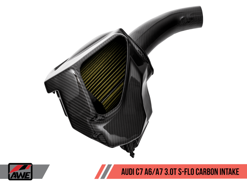 AWE 2660-15022 Tuning for Audi C7 A6 / A7 3.0T S-FLO Carbon Intake V2