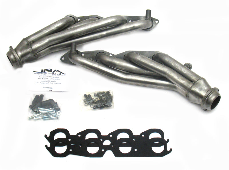 JBA 1823S for 96-00 GM Truck 7.4L Voretc W/egr/A.I.R. 1-3/4in Primary Raw 409SS