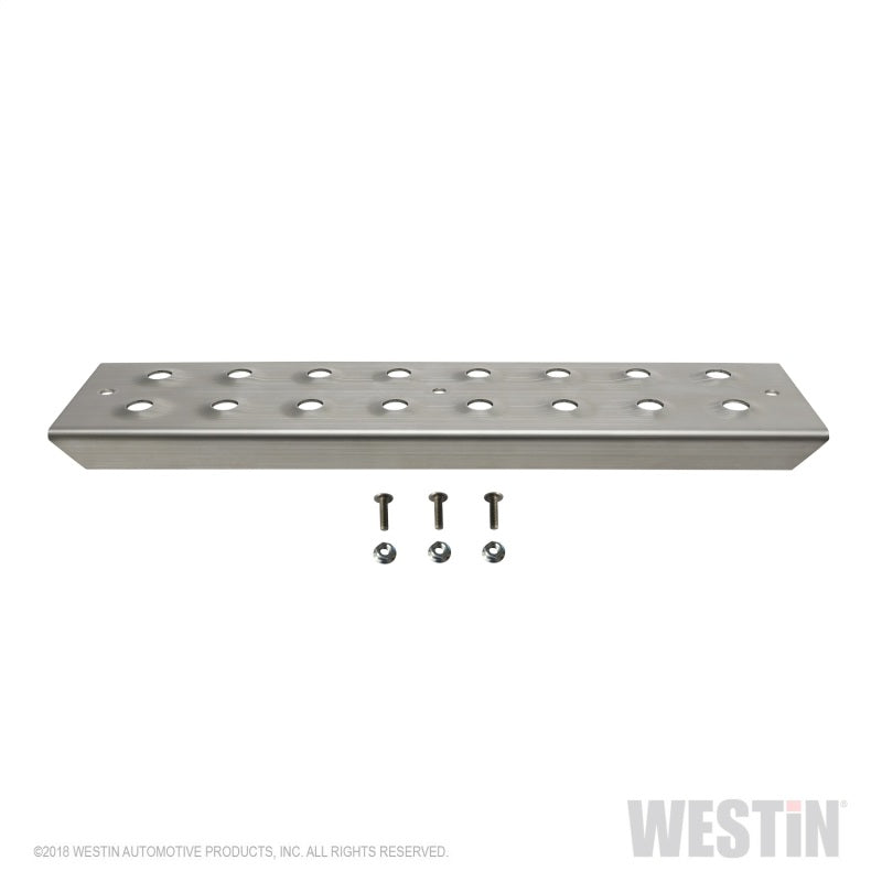 Westin 15in 56-100015 for Step Plate w/screws (Set of 2) Stainless Steel (Alum)/