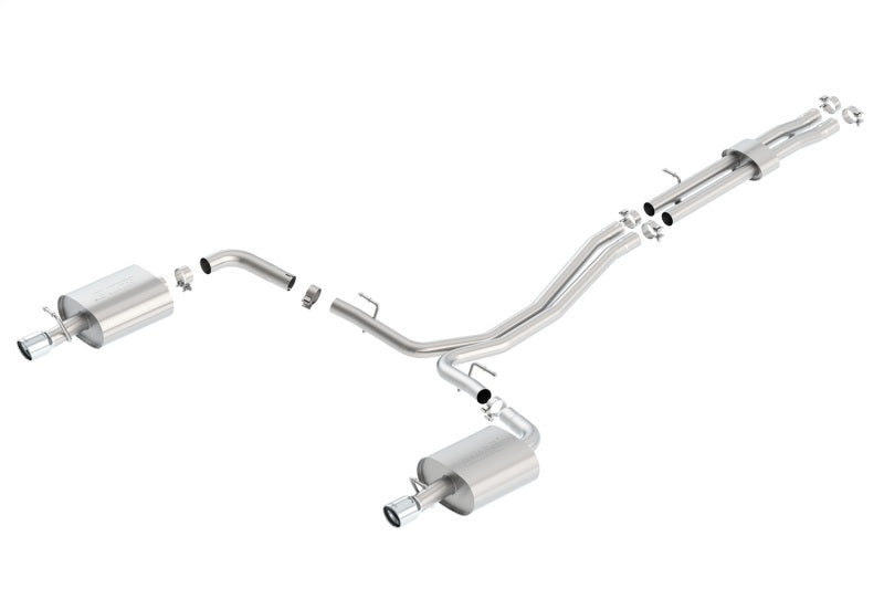 Borla 140656 SS Exhaust System for S-Type 12-15 Ford Explorer 3.5L EcoBoost