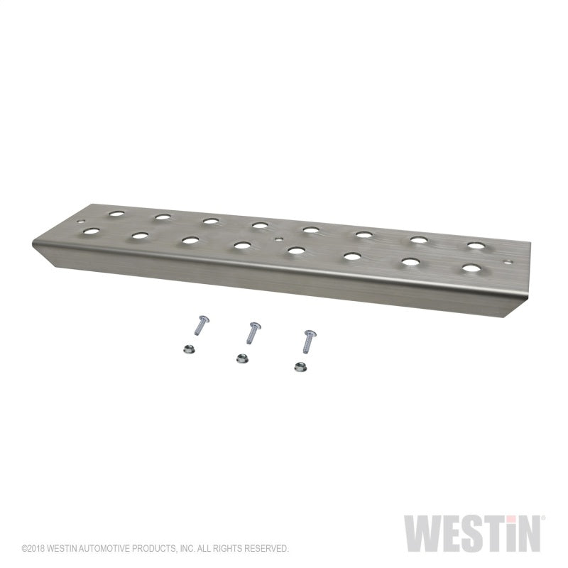 Westin 15in 56-100015 for Step Plate w/screws (Set of 2) Stainless Steel (Alum)/