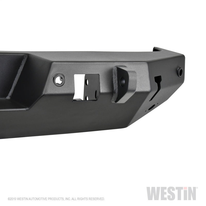 Westin 18-19 59-82045 for Jeep Wrangler JL WJ2 Rear Bumper w/ Sensors (Excl. Wrangler JK)-Textu 42560